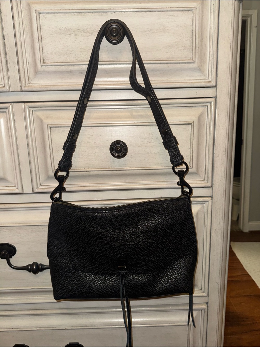 Rebecca Minkoff Darren Shoulder Top Zip NWT